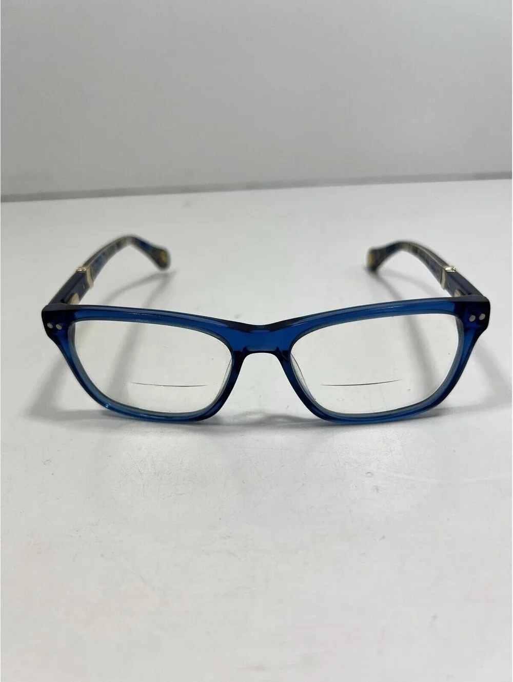 Robert Graham Knowledge. Wisdom. Truth Eyeglasses Frames Blue Multicolor